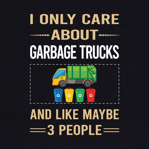 Funny 3 People Garbage Truck Trucks by relativeshrimp